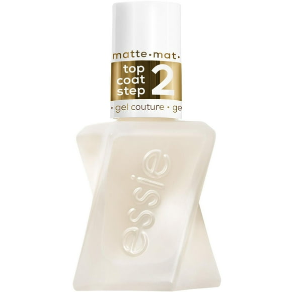 Essie Gel Couture Nail Polish Matte Top Coat, soft matte finish top coat