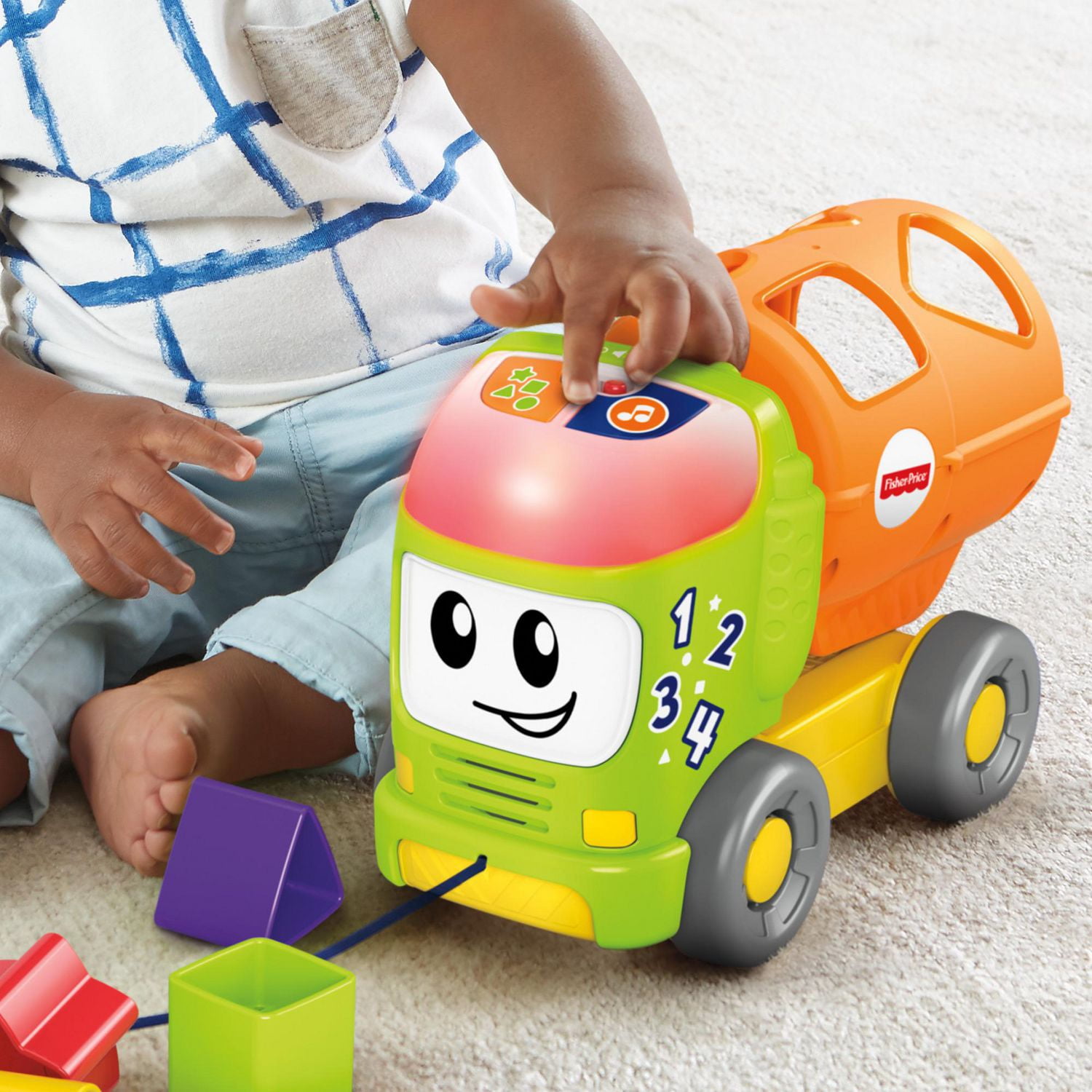 Fisher price sort store and spill learning truck