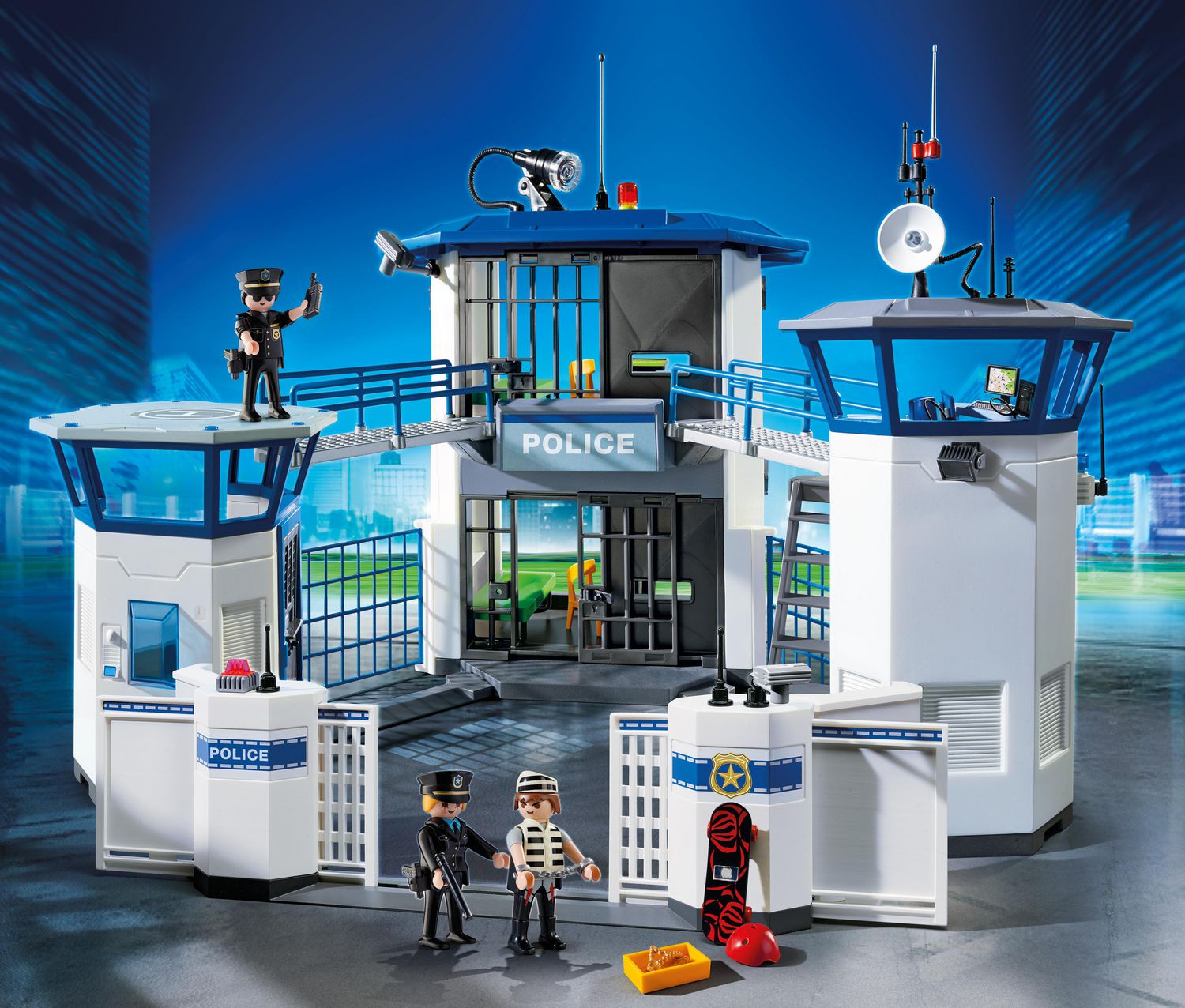 base de police playmobil