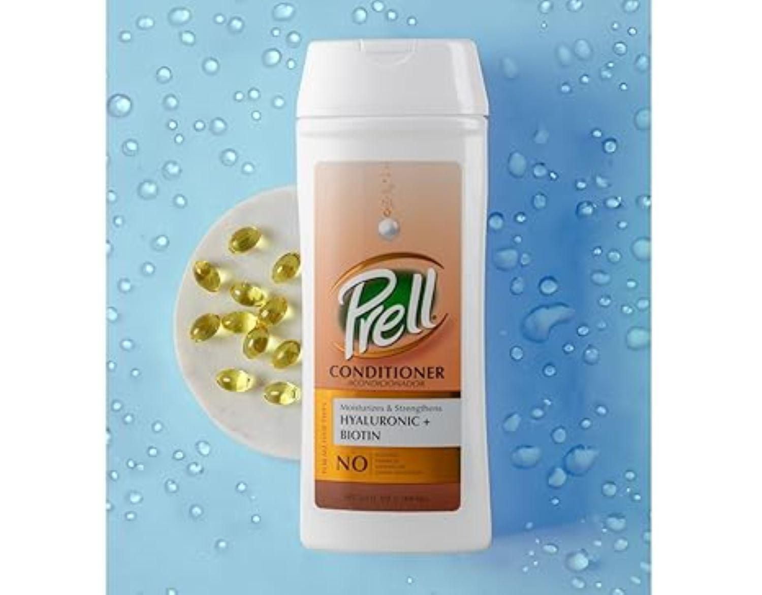 PRELL HYALURONIQUE + REVITALISANT BIOTINE 400ML