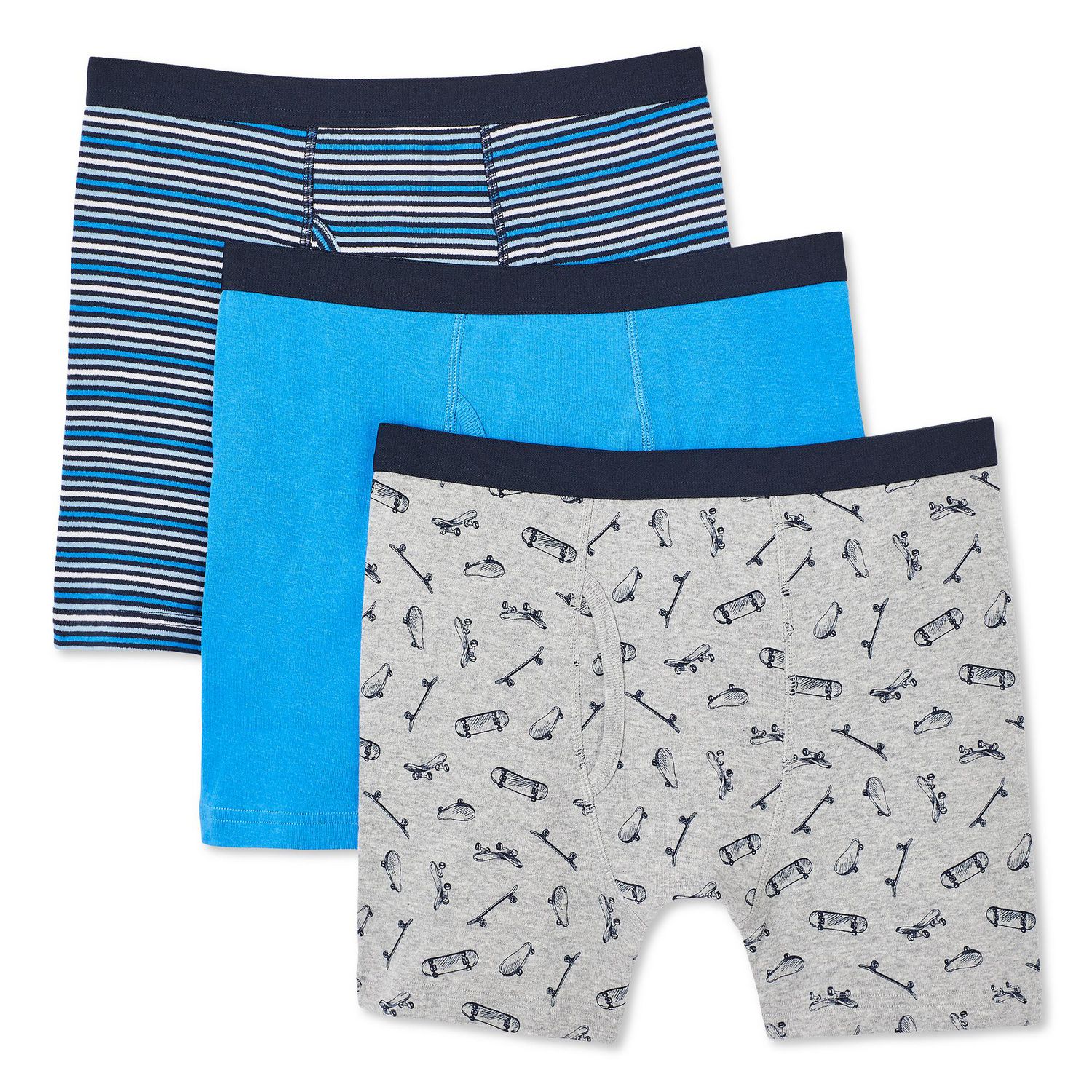 Lot de 3 caleçons boxeurs George pour garçons