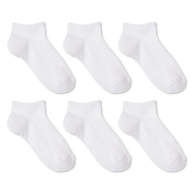 Athletic Works Women's Low-Cut Socks 6-Pack