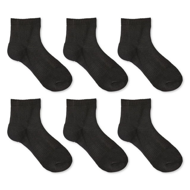 Athletic Works Women's Ankle Socks 6-Pack