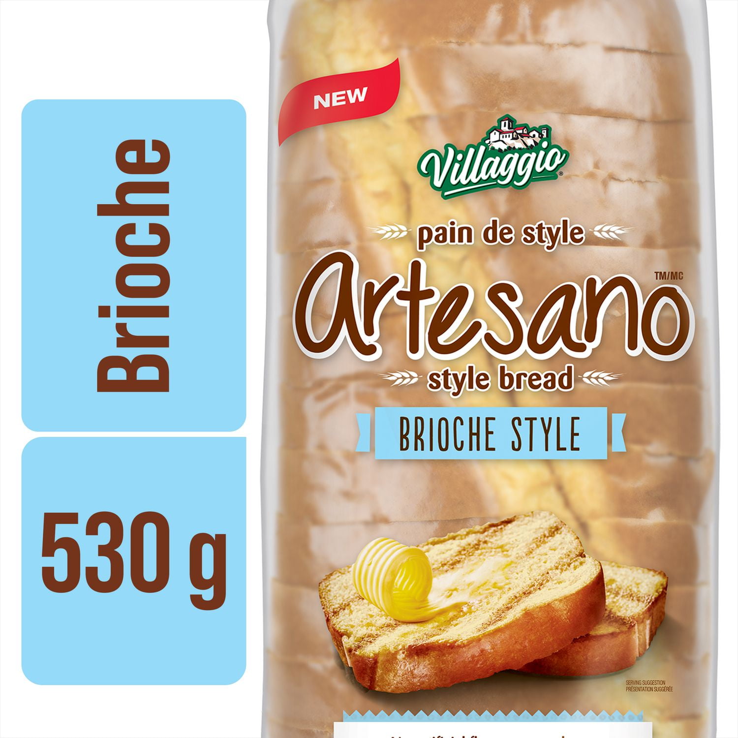 Villaggio® Artesano™ Brioche Style Bread Walmart Canada