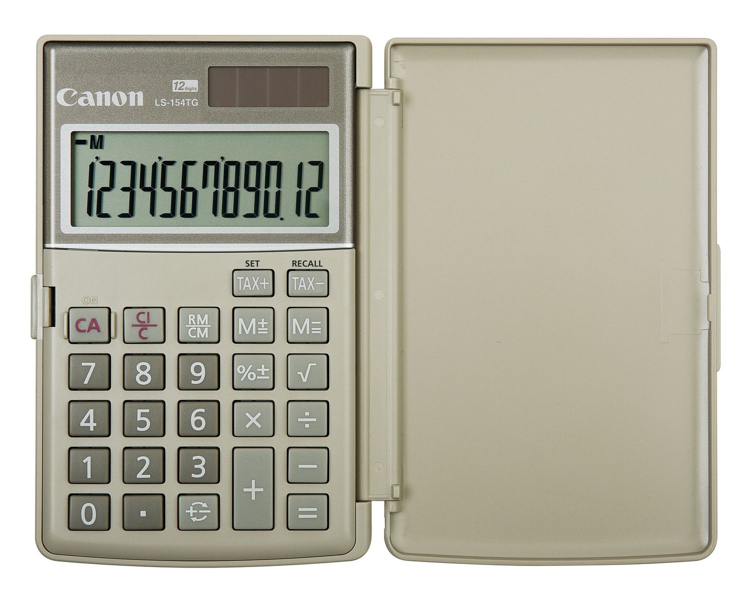 Calculatrice financière Casio Fc-100v 4 lignes 10+2 chiffres avec couvercle