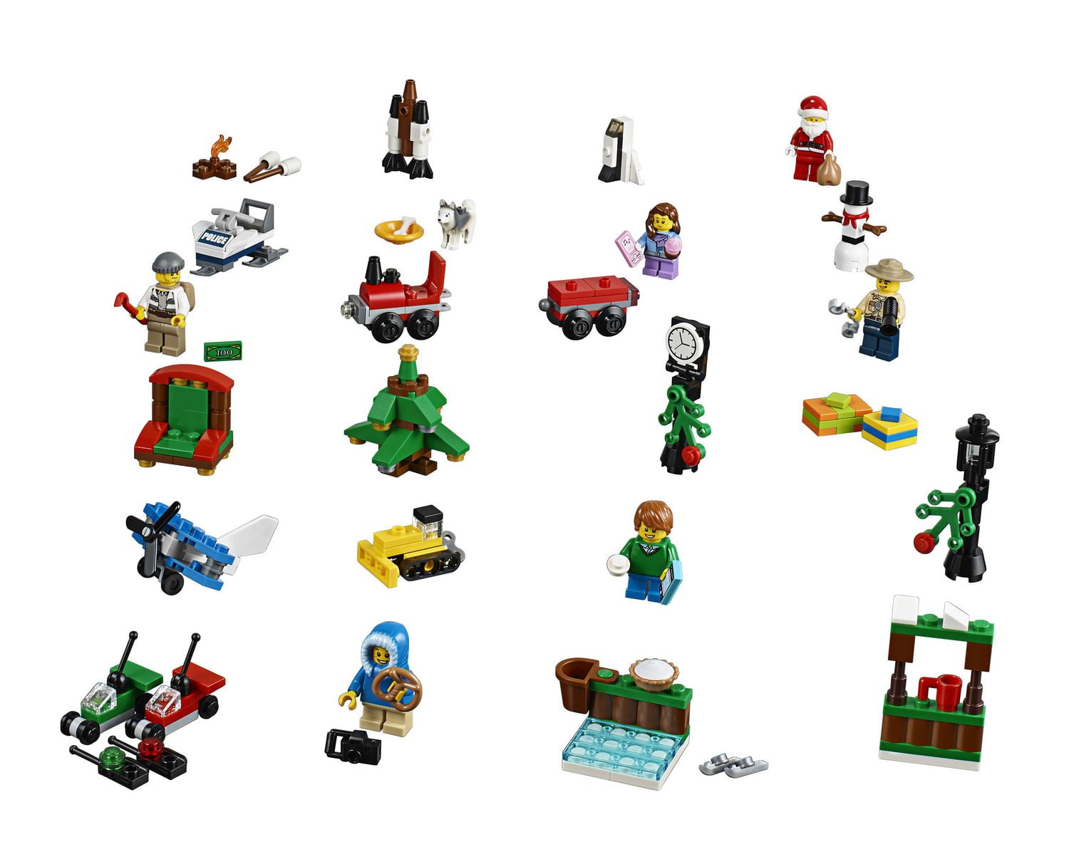 Lego city deals advent calendar walmart