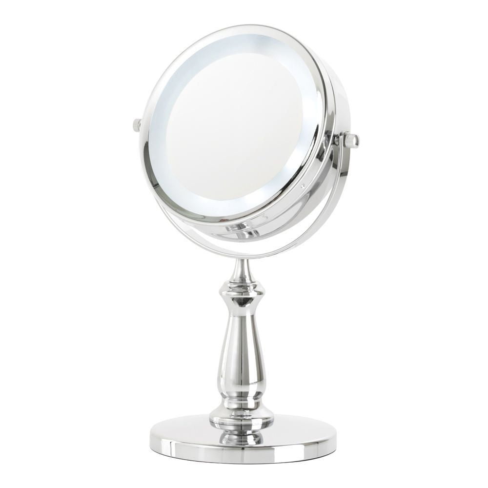 Danielle Magnifying Small L.E.D Vanity Mirror Walmart Canada