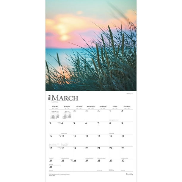 Simplicity Wall Calendar