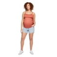 thumbnail image 1 of Paisley Sky Maternity Empire Side Ruched Tank, 1 of 6