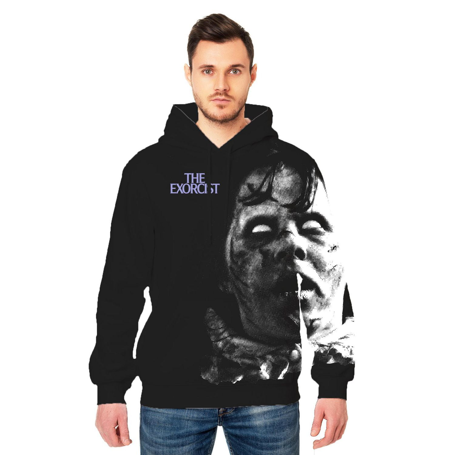 Men's The Exorcist Not Regan Long Sleeve Hoodie