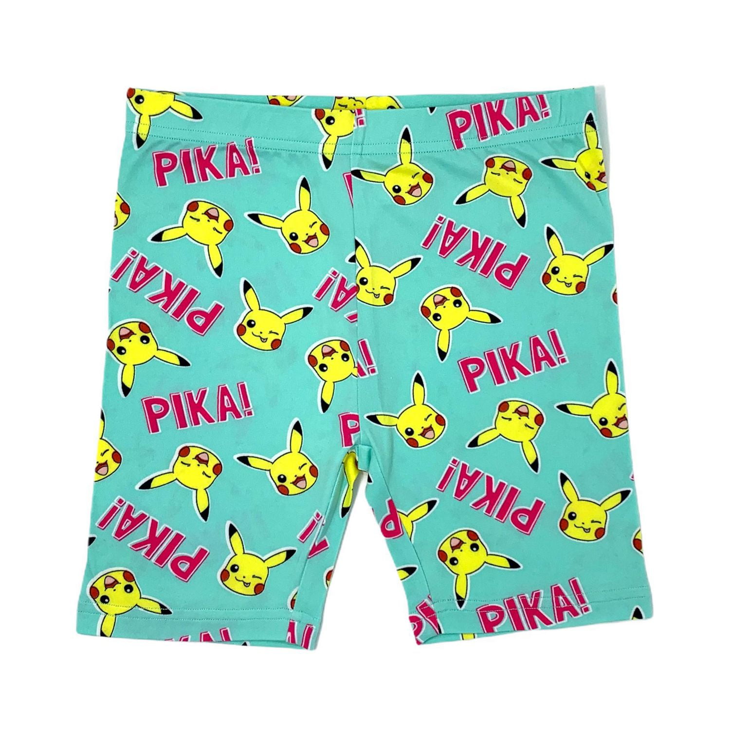 Pokemon Culottes courte à vélo imprimé pour fille
