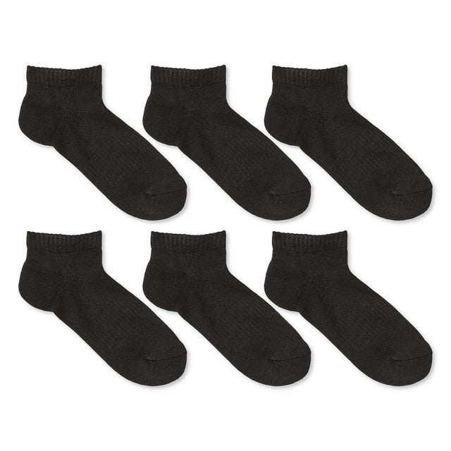 Athletic Works Women's Low-Cut Socks 6-Pack