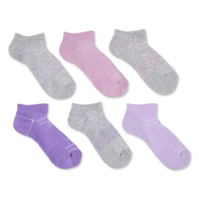 Athletic Works Women's Low-Cut Socks 6-Pack