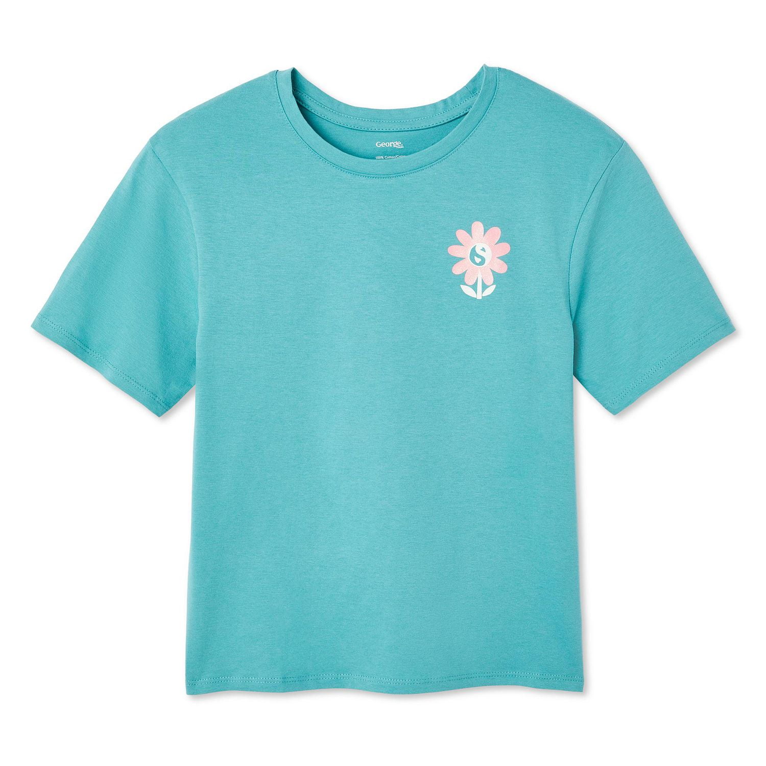 George Girls' Graphic Tee, Sizes XS-XL