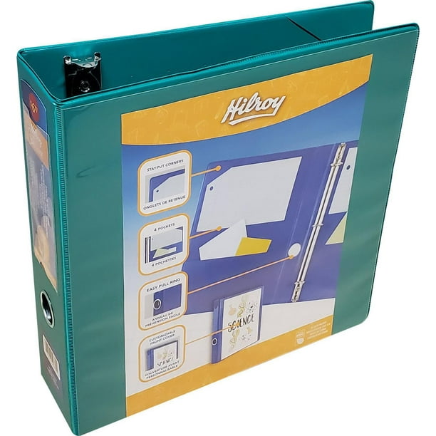 Hilroy Deluxe View 3 Vinyl Binder 