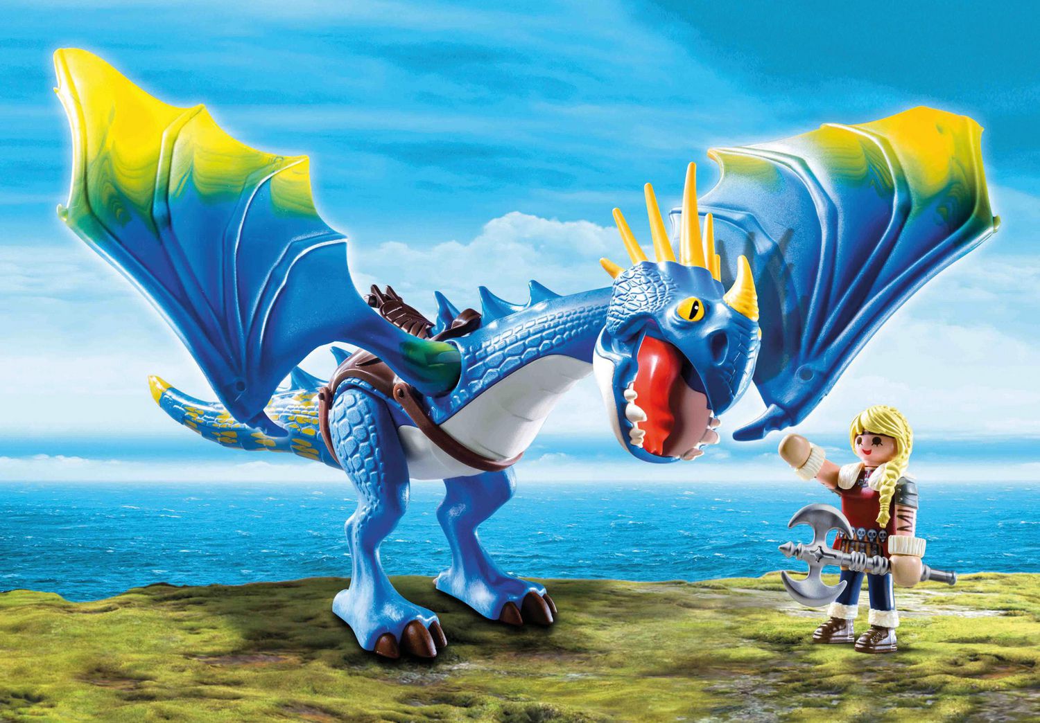 PLAYMOBIL Dragons Astrid & Stormfly Set | Walmart