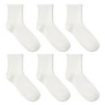 thumbnail image 1 of George Women's Quarter-Crew Socks 6-Pack, 1 of 1