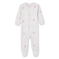 thumbnail image 1 of George Baby Girls' Printed Sleeper, 1 of 2