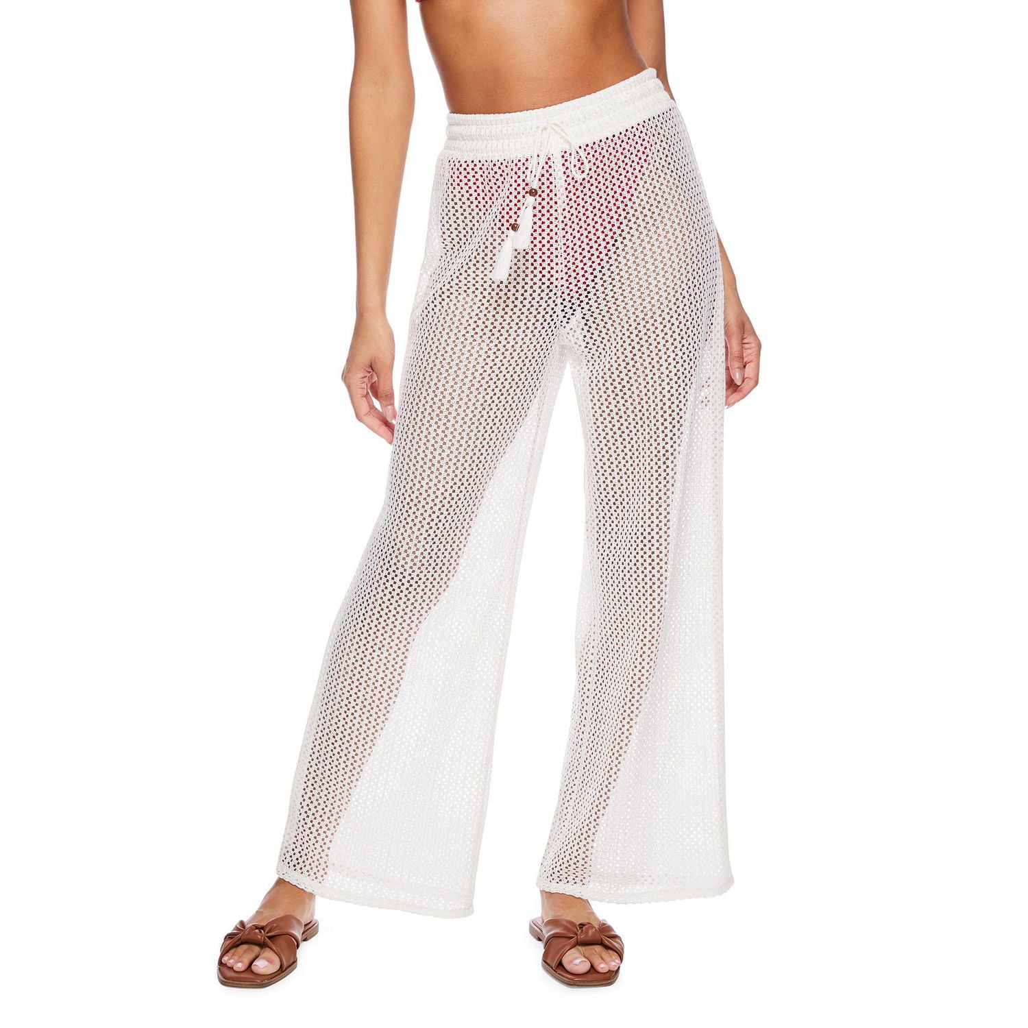 George Women's Crochet Cover-Up Pant