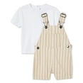 thumbnail image 1 of George Baby Boys' Shortall 2-Piece Set, 1 of 2