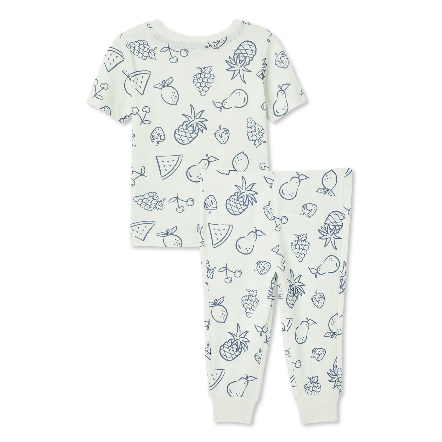 George Baby Girls' Pajama 2-Piece Set