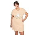 thumbnail image 1 of George Women's Plus V-Neckline Nightshirt, 1 of 6