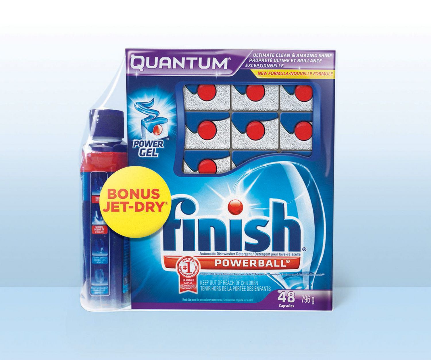FINISH Quantum 48ct + JetDry Original 250ml Walmart Canada