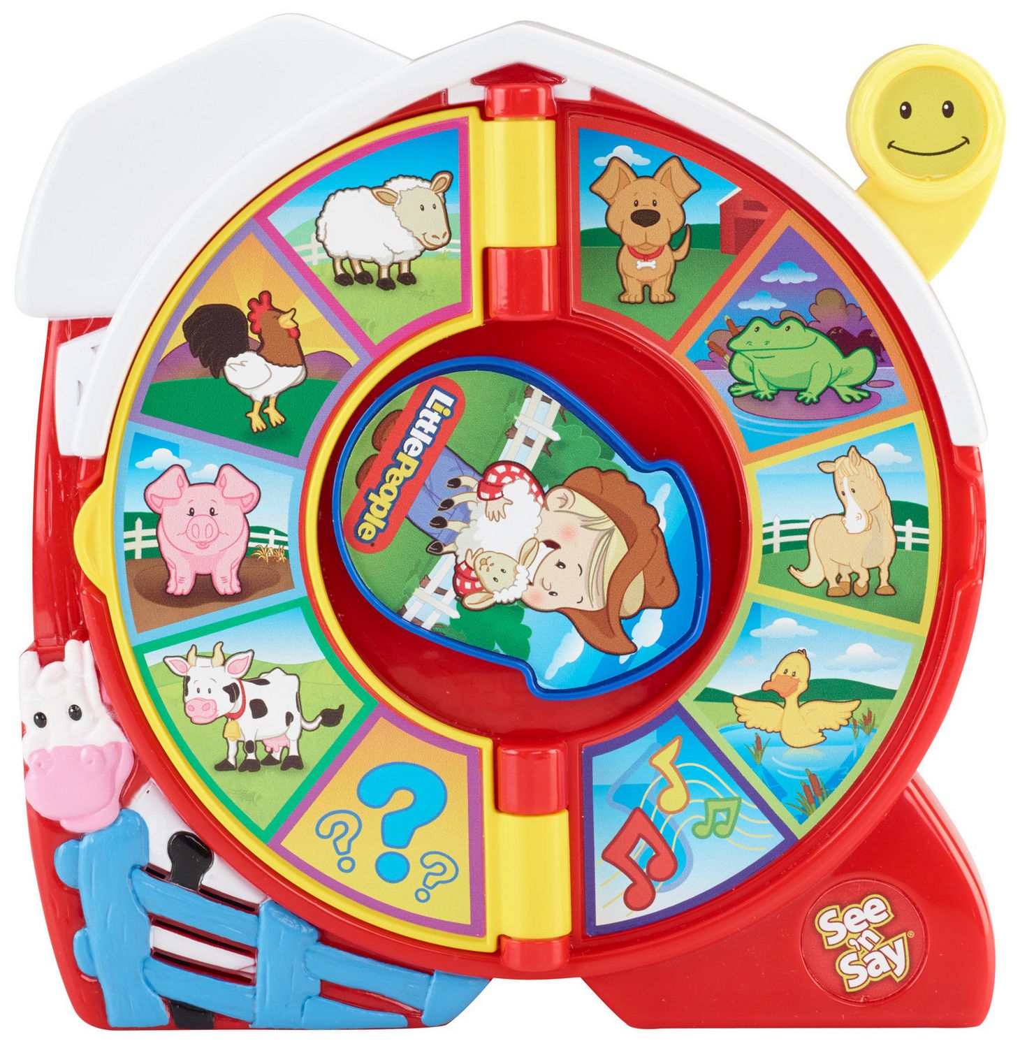 farm animal spin toy