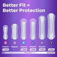 thumbnail image 3 of Always Discreet Adult Incontinence Pads for Women, Light Absorbency, Regular Length, Postpartum Pads, 3 of 7