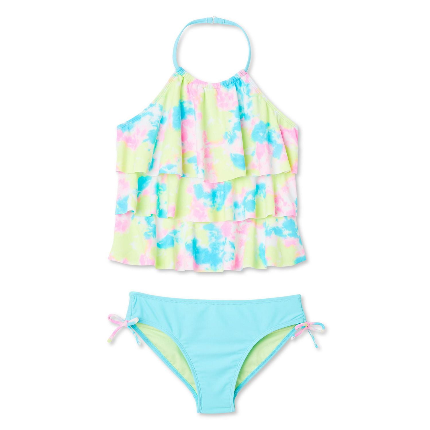 George Girls' Ruffle Tankini 2-Piece Set