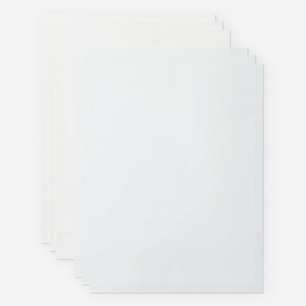 Cricut Film de vinyle imprimable 21.6 x 27.9 cm, 1, Blanc