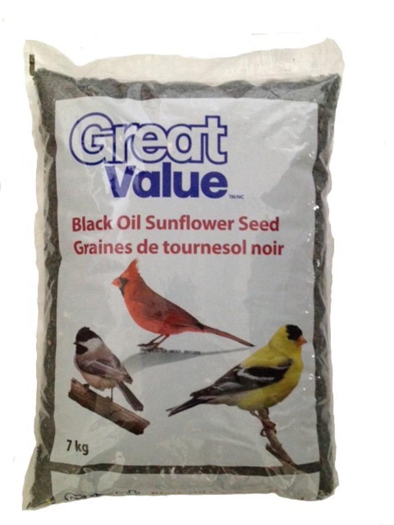 Graines de tournesols noires pour oiseaux