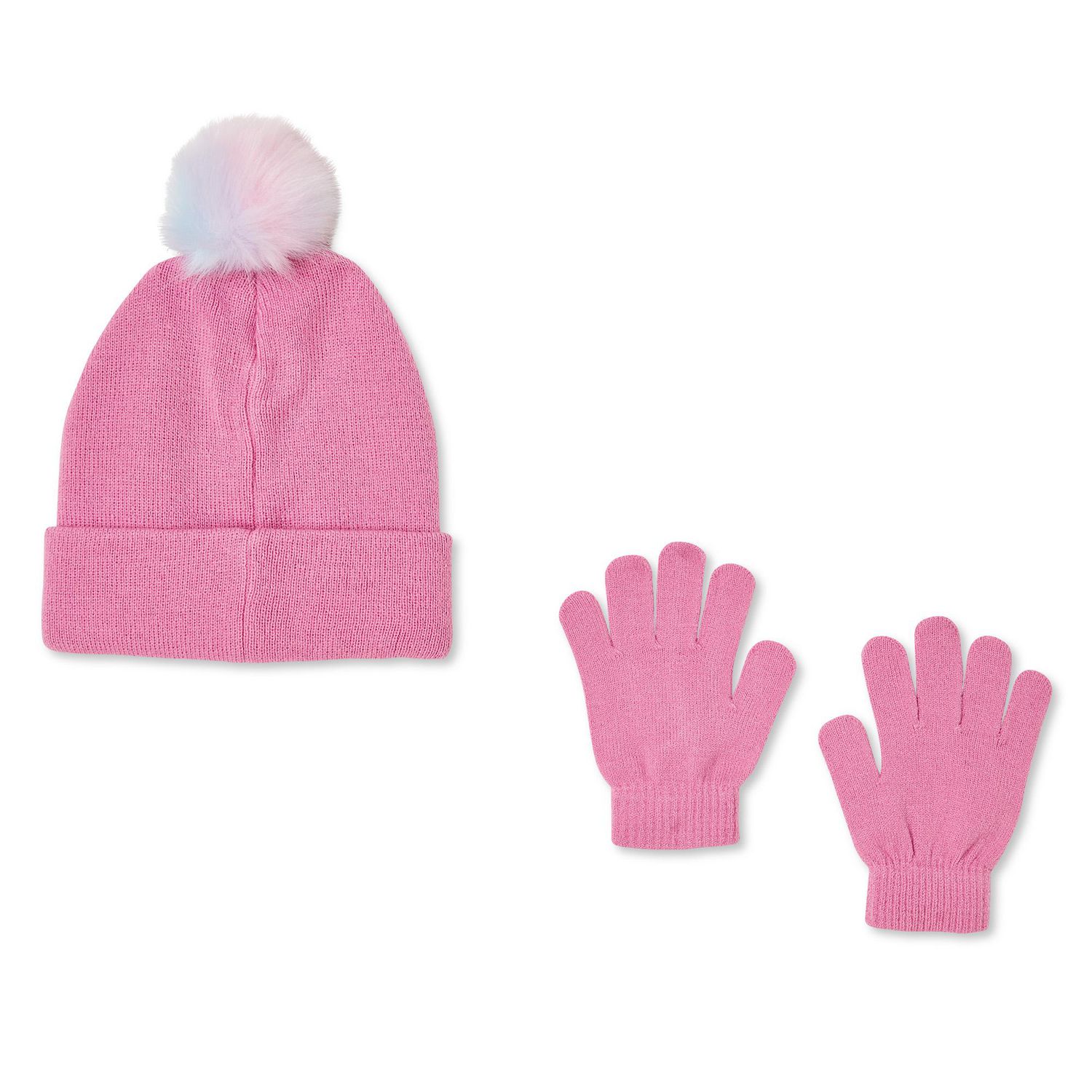 George Girls' Acrylic Toque and Gloves 2-Piece Set
