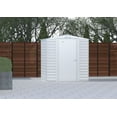 thumbnail image 1 of Arrow Select Steel Storage Shed, 6x5, Gris pâle, 1 of 8