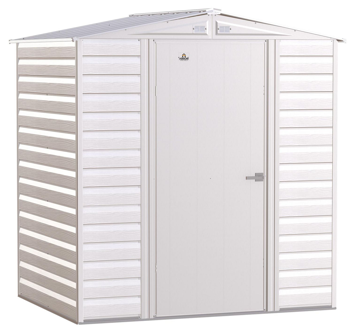 Arrow Select Steel Storage Shed, 6x5, Gris pâle