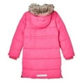 thumbnail image 2 of George Girls' Long Pocket Puffer Jacket, 2 of 2