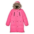 thumbnail image 1 of George Girls' Long Pocket Puffer Jacket, 1 of 2