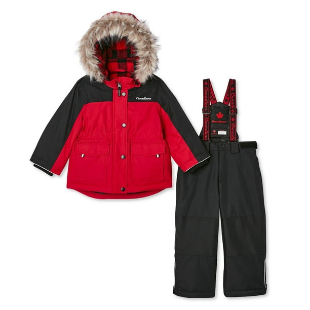Canadiana Toddler Girls' Snowsuit 2Piece Set Walmart.ca