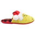 thumbnail image 4 of Mens Grinch plush slippers., 4 of 7