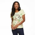 thumbnail image 1 of Penmans Women's Printed Short Sleeve Tee, 1 of 6