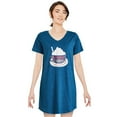 thumbnail image 1 of George Women's V-Neckline Nightshirt, 1 of 6