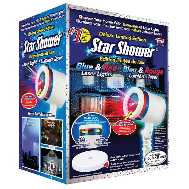 Star Shower Blue & Red Laser Lights Walmart.ca
