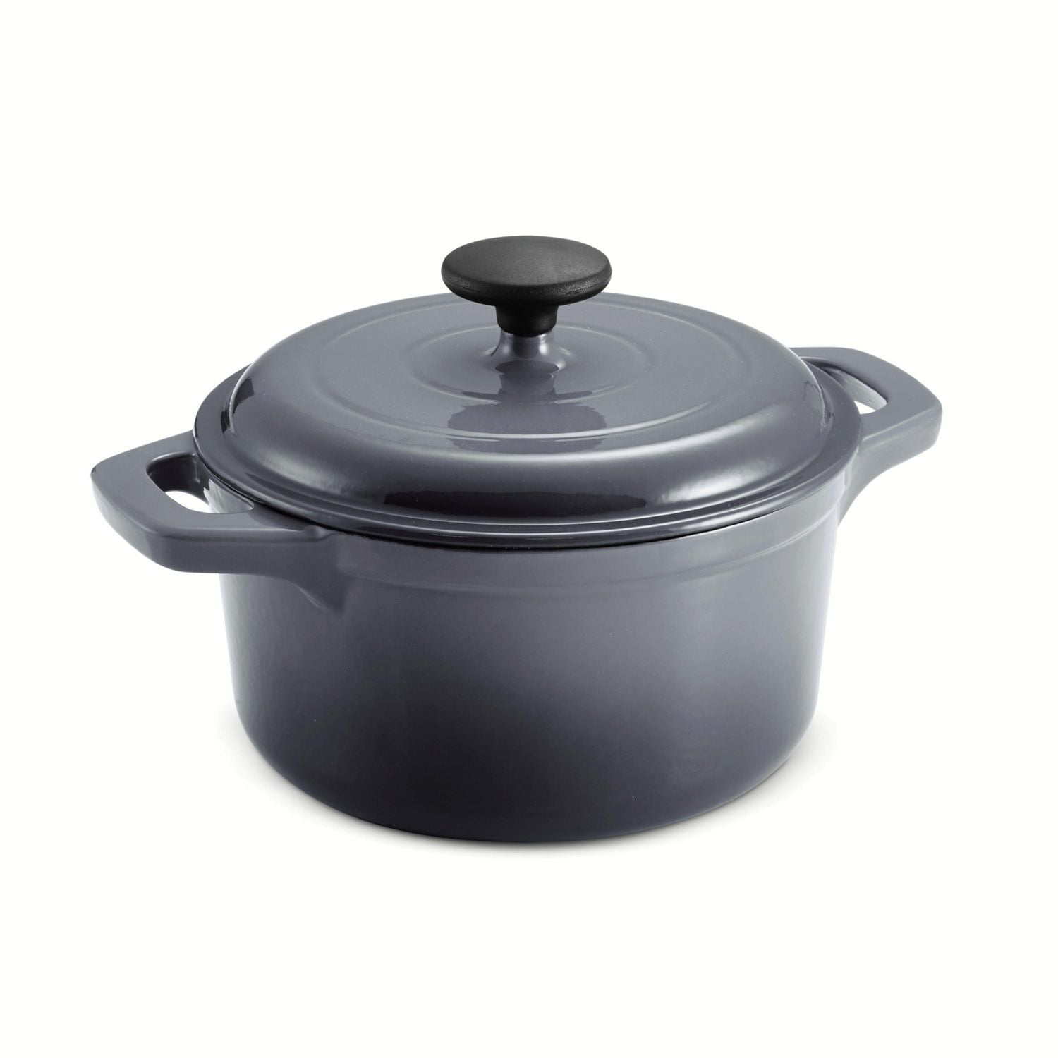 Mainstays Enameled Cast Iron 4.75 QT Dutch Oven with Lid, Green 