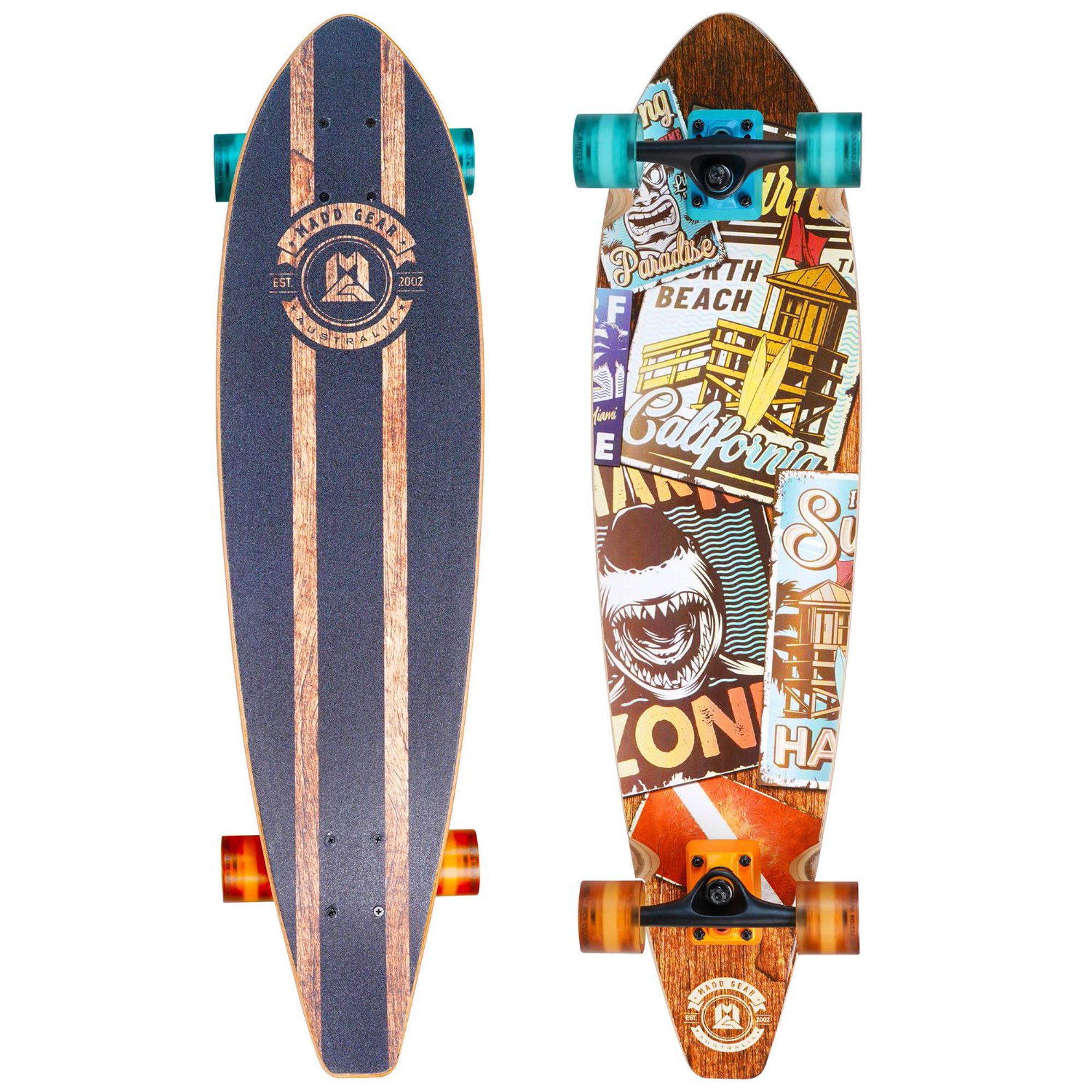 Dregs 42 Double D Longboard Skateboard