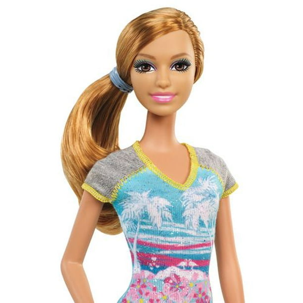 Barbie Friend Summer Doll With Girls Shirt