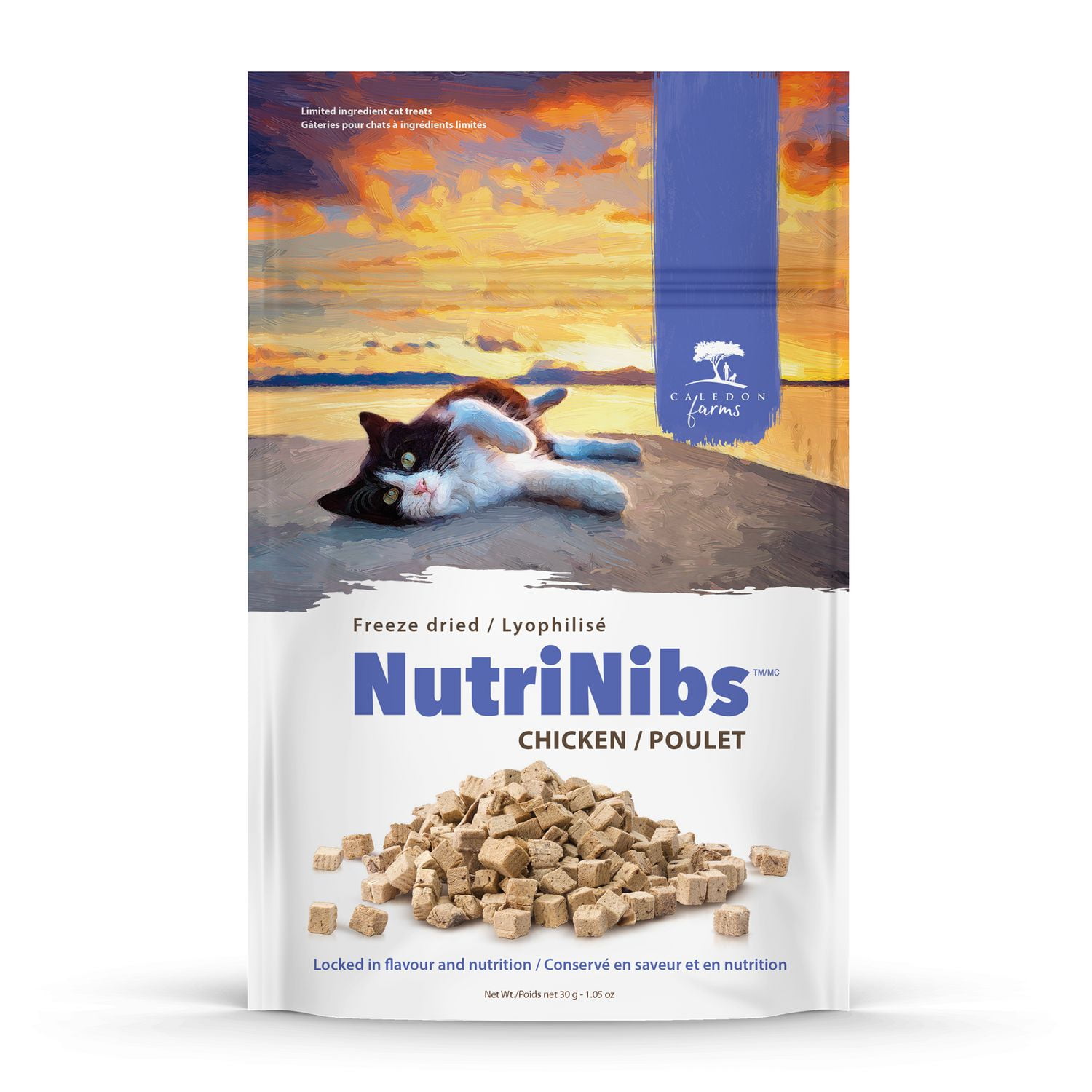 Caledon Farms Nutrinibs Freeze Dried Chicken Cat Treats 30g Walmart