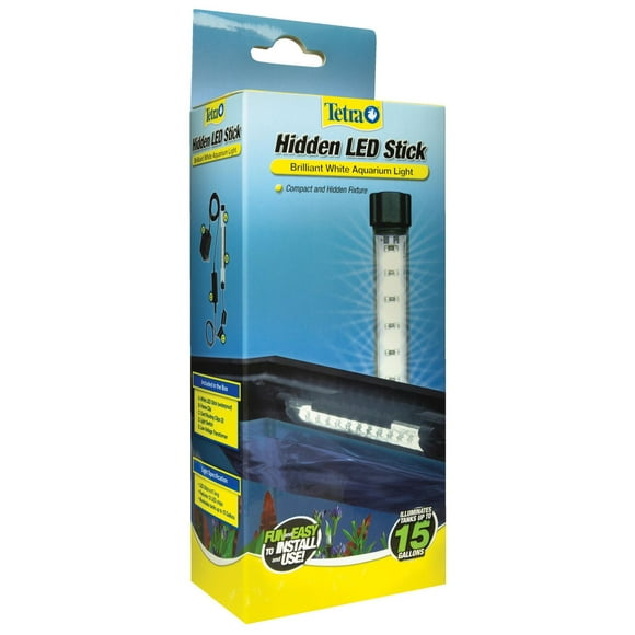 Tetra Hidden LED Stick Aquarium White Light, 6 Inches