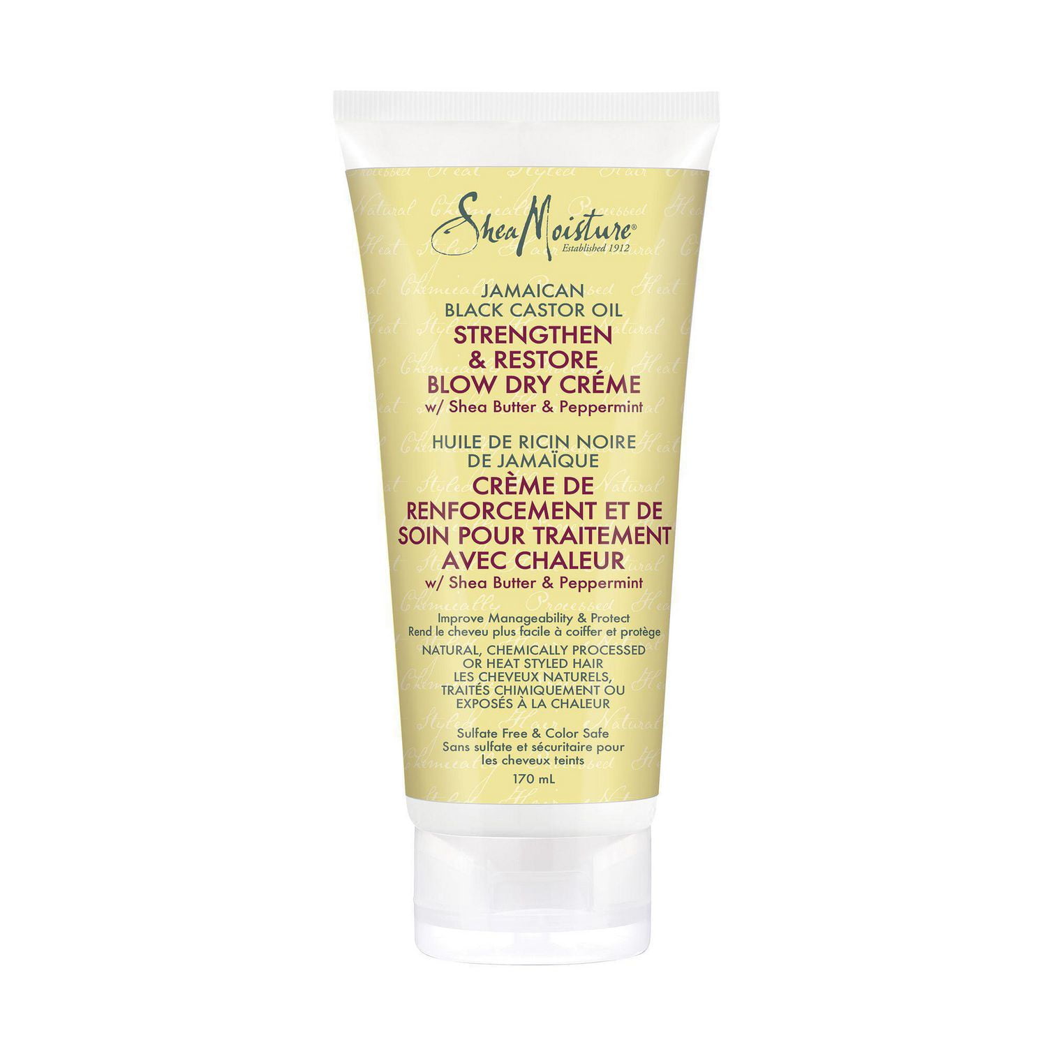 Shea Moisture Jamaican Black Castor Oil Blow Dry Cream Walmart