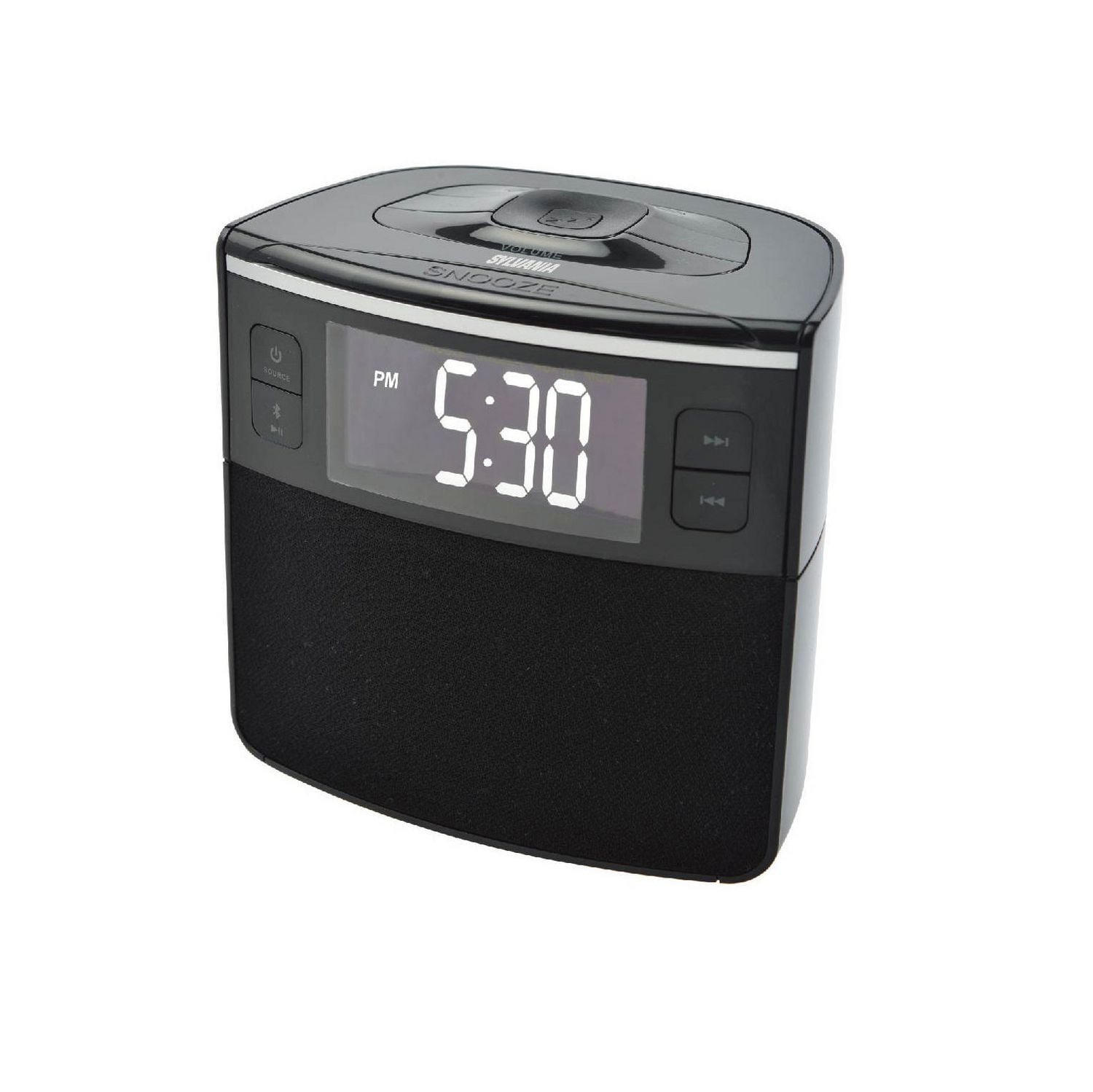 Sylvania Bluetooth Dual Alarm Clock with USB Charging Walmart Canada