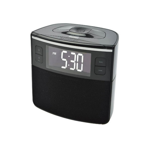 Sylvania Bluetooth Dual Alarm Clock with USB Charging Walmart.ca